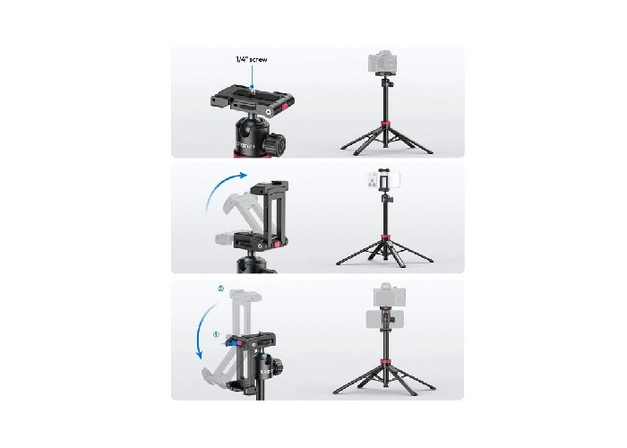 Ulanzi MT-44B 2-in-1 Selfie Stick Quadpod S056