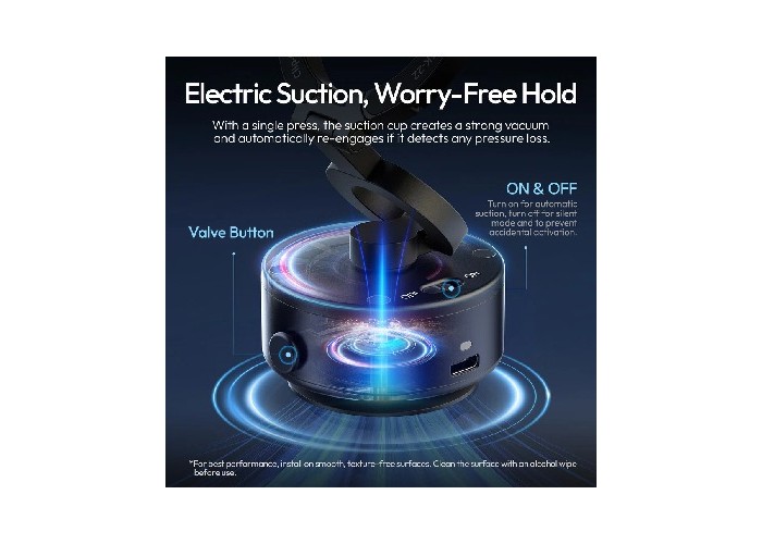 Ulanzi SK-22 Electric Suction Cup MagMount