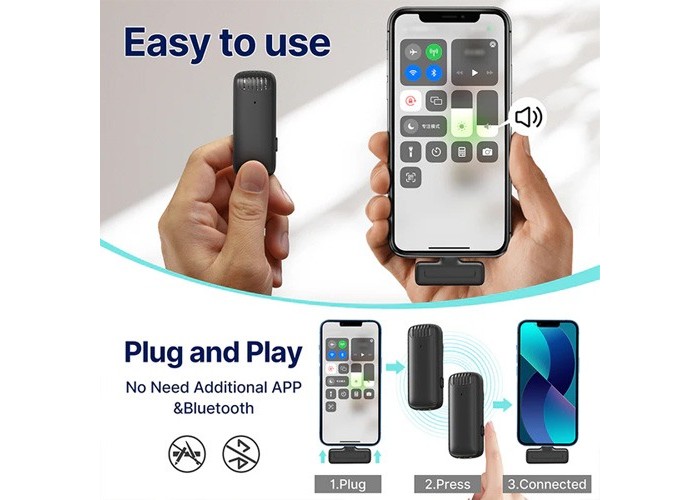 Ulanzi Wireless Mic Type-C J12